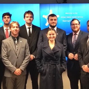 CIB Applied Intelligence Project delegation briefs US Secret Service in Washington, DC